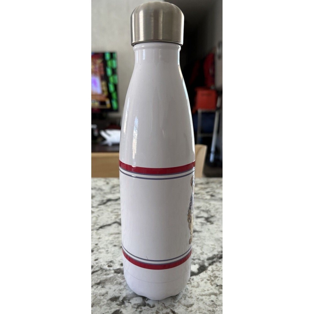 Polo Ralph Lauren Bear Collection Water Bottle School Days Metal Limited Edition - Picture 6 of 8